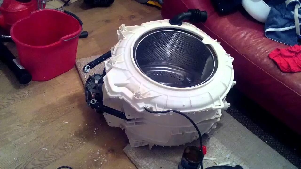 Washing Machine Sealed Tub Bearings Replacement - YouTube