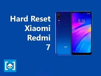Редми 7а как сбросить до заводских настроек
