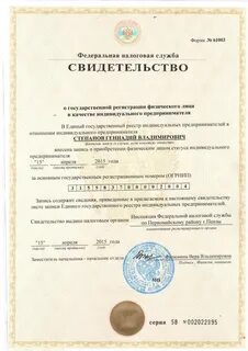 Налоговая огрнип