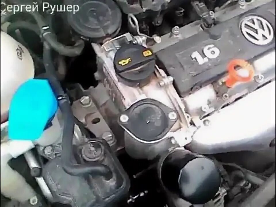 Замена помпы по гарантии - Volkswagen Polo Sedan, 1,6 л, 2015 года визит на серв