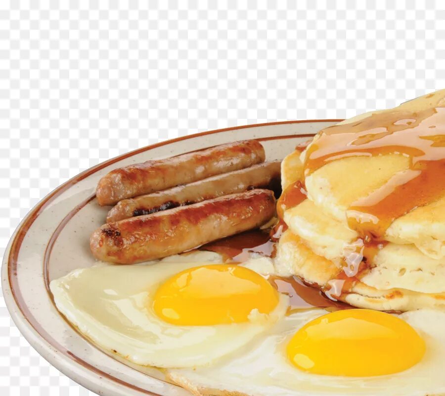 Блины с колбасой и яйцом. Яичница. Завтрак без фона. Яичница с беконом. Завтрак яичница с беконом.