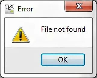 Environment file not found