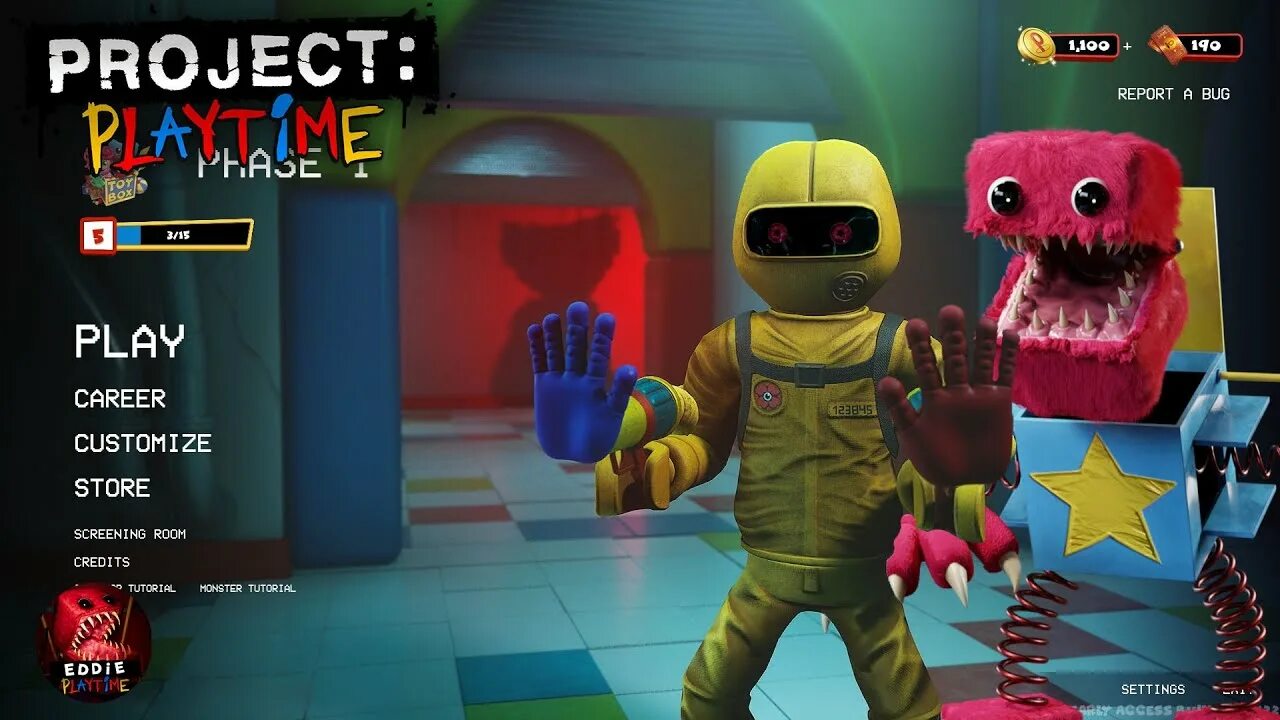 Project playtime game. Проджек плэитаим. Project Playtime. Project Playtime игрок. Boxy Boo Project Playtime.