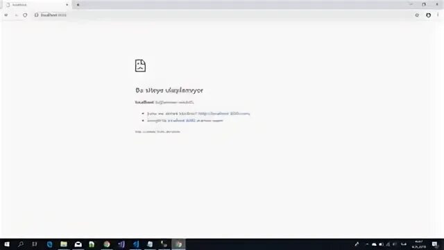 Connection refused localhost