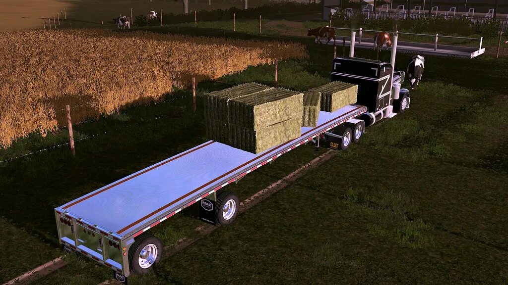 Американ фарминг. Игра Американ фарминг. Flatbed Аризона. Flatbed Trailer Pickup 36. Mod untuk Truck Trailer fs15 panjang.