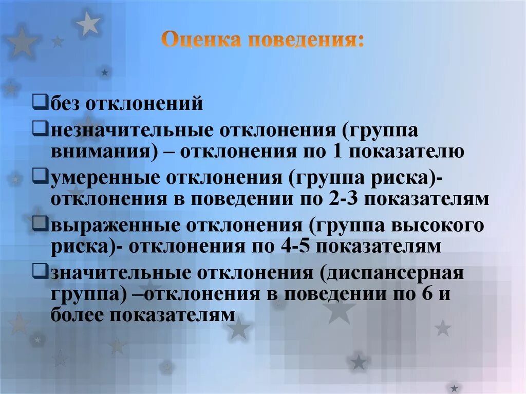 Оценка поведения ребенка. Оценивание поведения. Поведение отметка. Критерии оценки поведения человека.