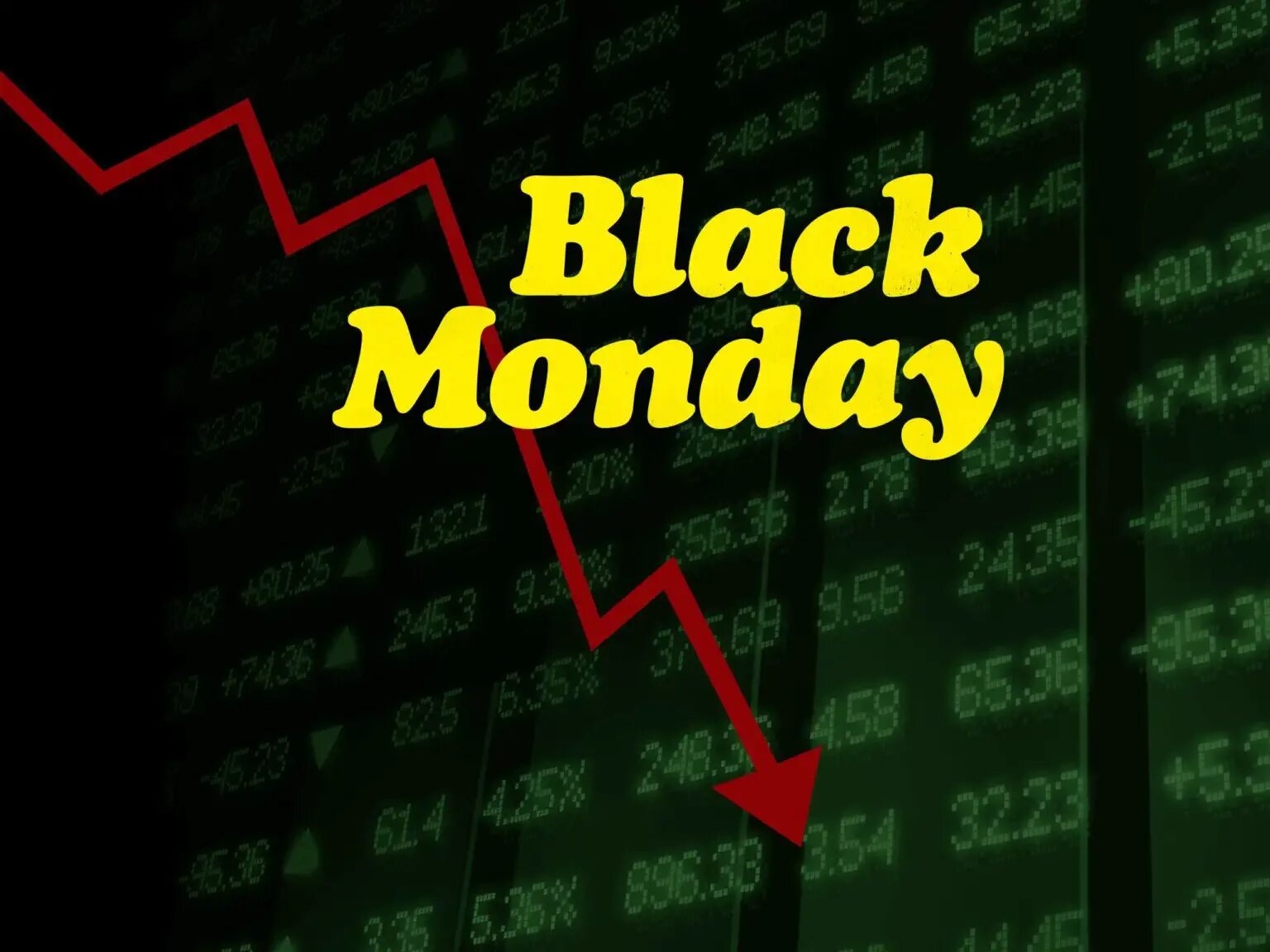 Черный понедельник скидки. Черный понедельник игра. Black Monday картинки. Черный понедельник кризис. Черный поне