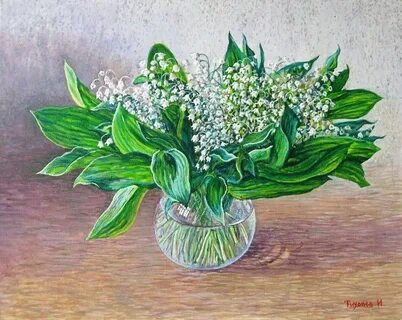 Рисование ландыши