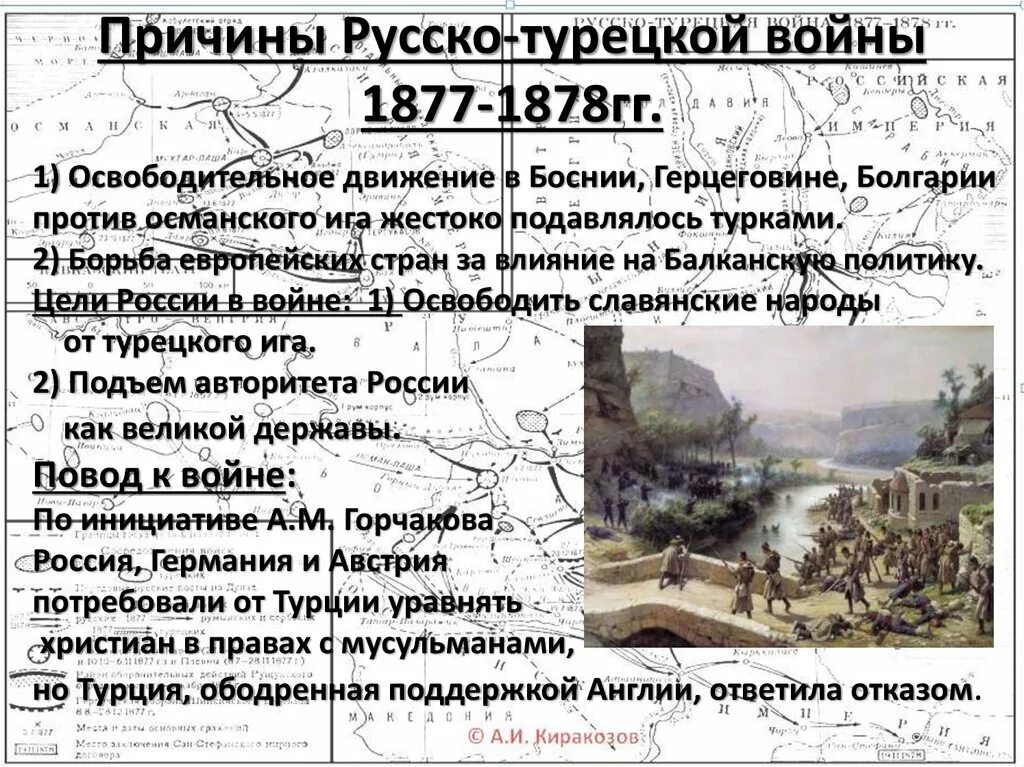 Фронты русско турецкой войны 1877 1878. Причины русско-турецкой войны 1877-1878. Причины русско-турецкой войны 1877-1878 кратко. Причины войны 1877-1878 с Турцией. Причины турецко русской войны 1877-1878.