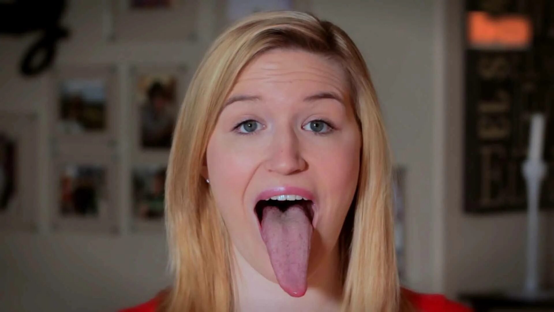 Girl swallow