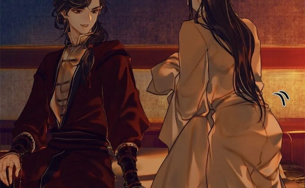 Хуа чен и се лянь. Старембер арты небожителей. Благословение небожителей / tian guan ci fu. Благословение небожителей новелла 120 глава. Хуа чэн и се лянь маньхуа.