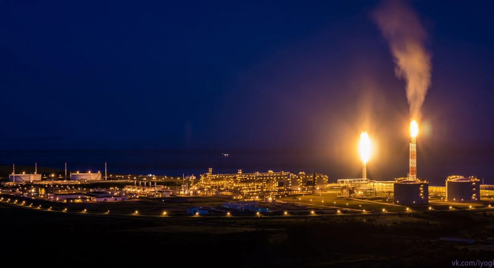 Газ находится в городе
