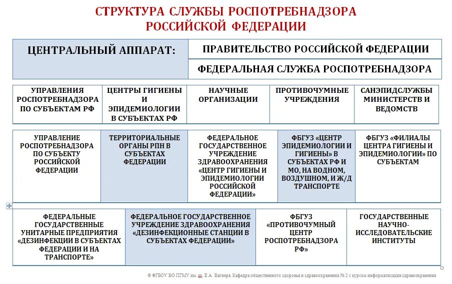 Государственное учреждение центр государственного санитарно. Структура Роспотребнадзора РФ схема. Структура службы Роспотребнадзора РФ. Структура управления Роспотребнадзора. Органы управления и учреждения Роспотребнадзора основные функции.