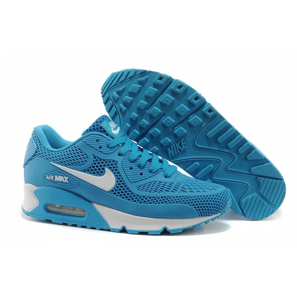 Nike Air Max 90. Мужские кроссовки Nike Air Max 90. Nike Air Max 90 White Blue. Nike Air Max 90 Royal Blue.