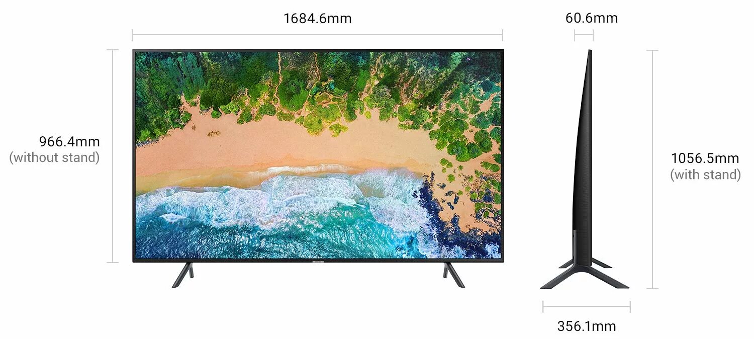 Габариты телевизора самсунг 75 дюймов. Samsung ue55nu7100u чертеж. Габариты Samsung 55". Самсунг телевизор 55 дюймов чертеж. Телевизоры самсунг ширина