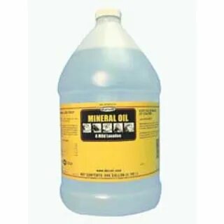 Mineral oil is