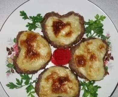 Медальоны из фарша в духовке