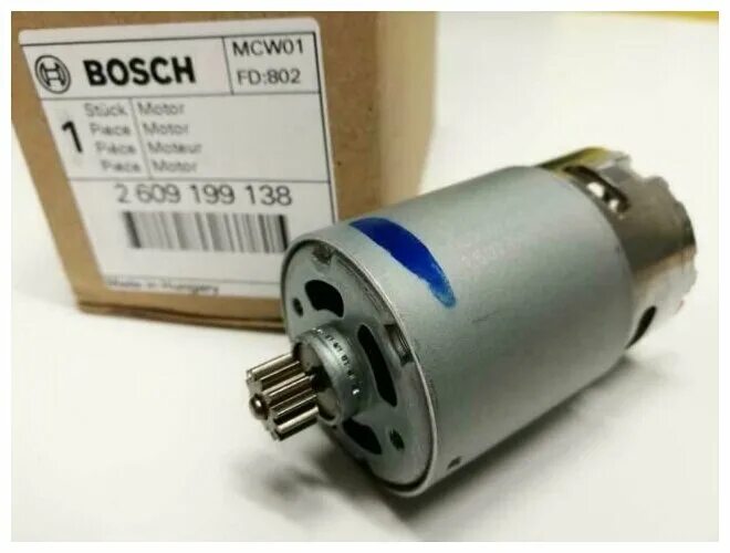 Мотор постоянного тока Bosch 2609199358. Мотор для Bosch GSR 1440-li. Электромотор Bosch 2610943875. Мотор Bosch 2609200415.