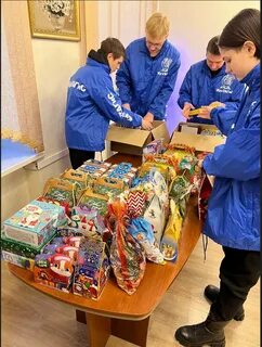 Новогодние подарки военнослужащим