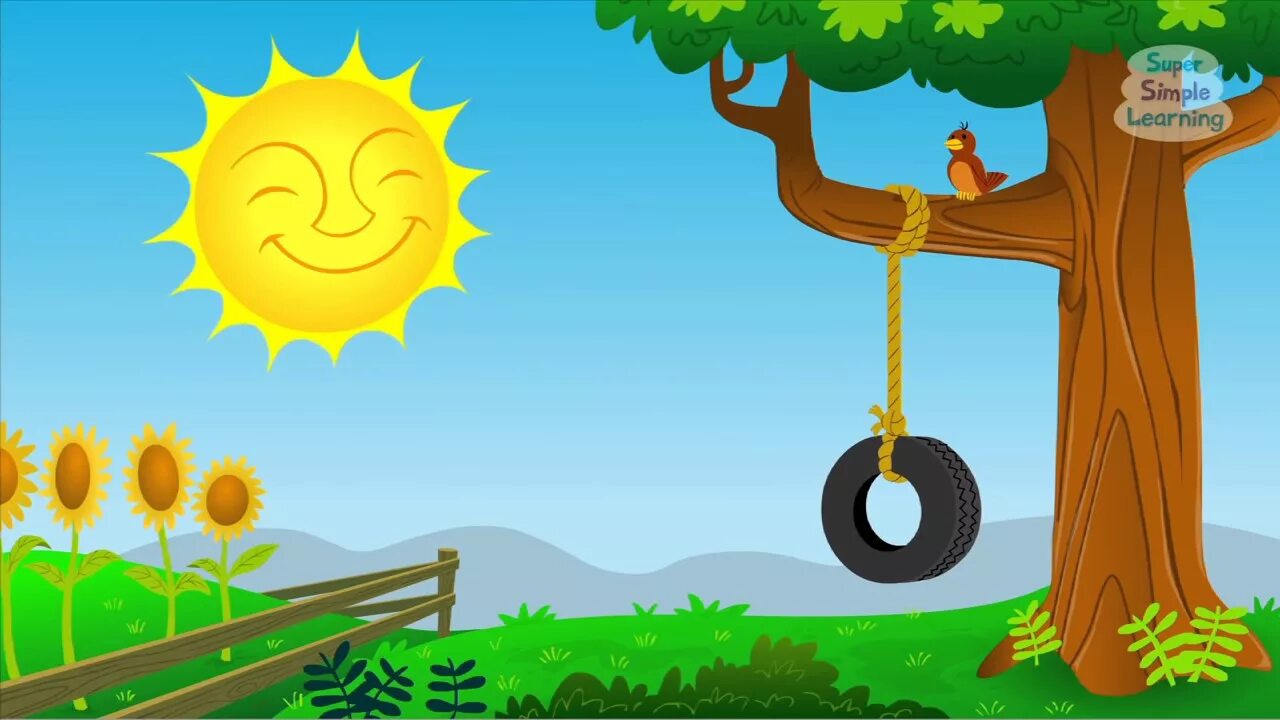 Sunny for children. It's Sunny. - Солнечно.. Sunny weather for Kids.