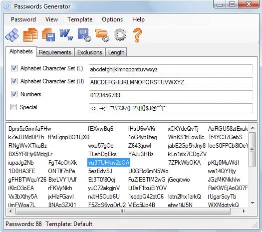 Retrieve passwords