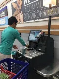 I check out