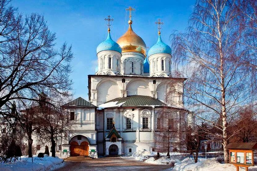 Новоспасский монастырь церкви. Новоспасский монастырь церкви