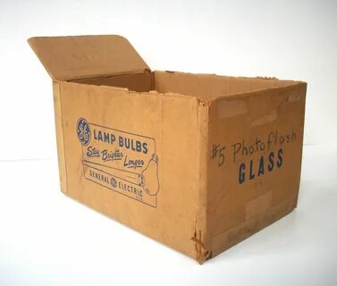 They looked around there were old box