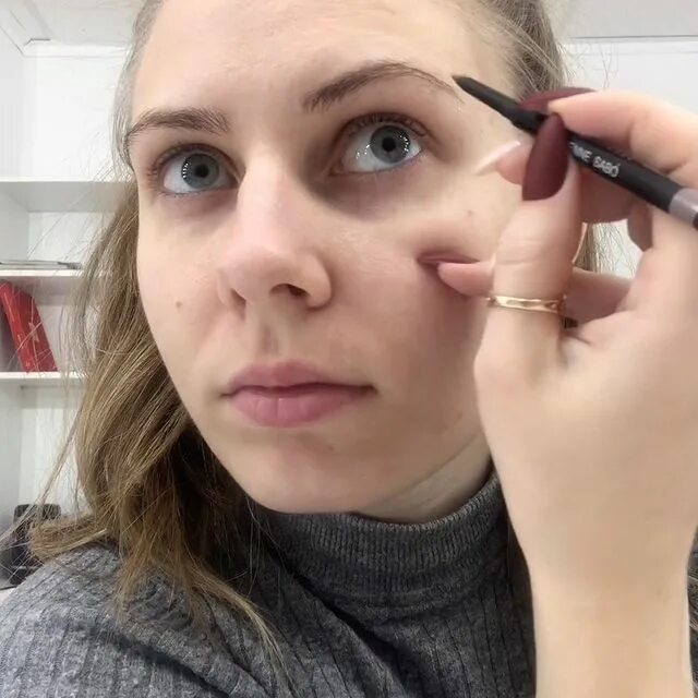 Макияж видное. Макияж видное