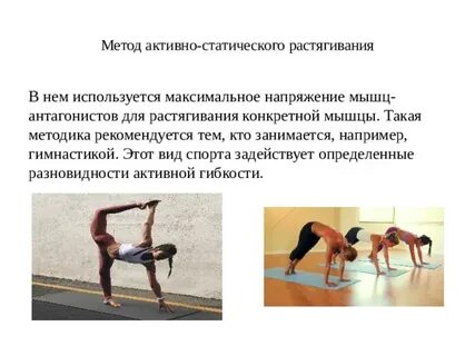 Статическая гибкость