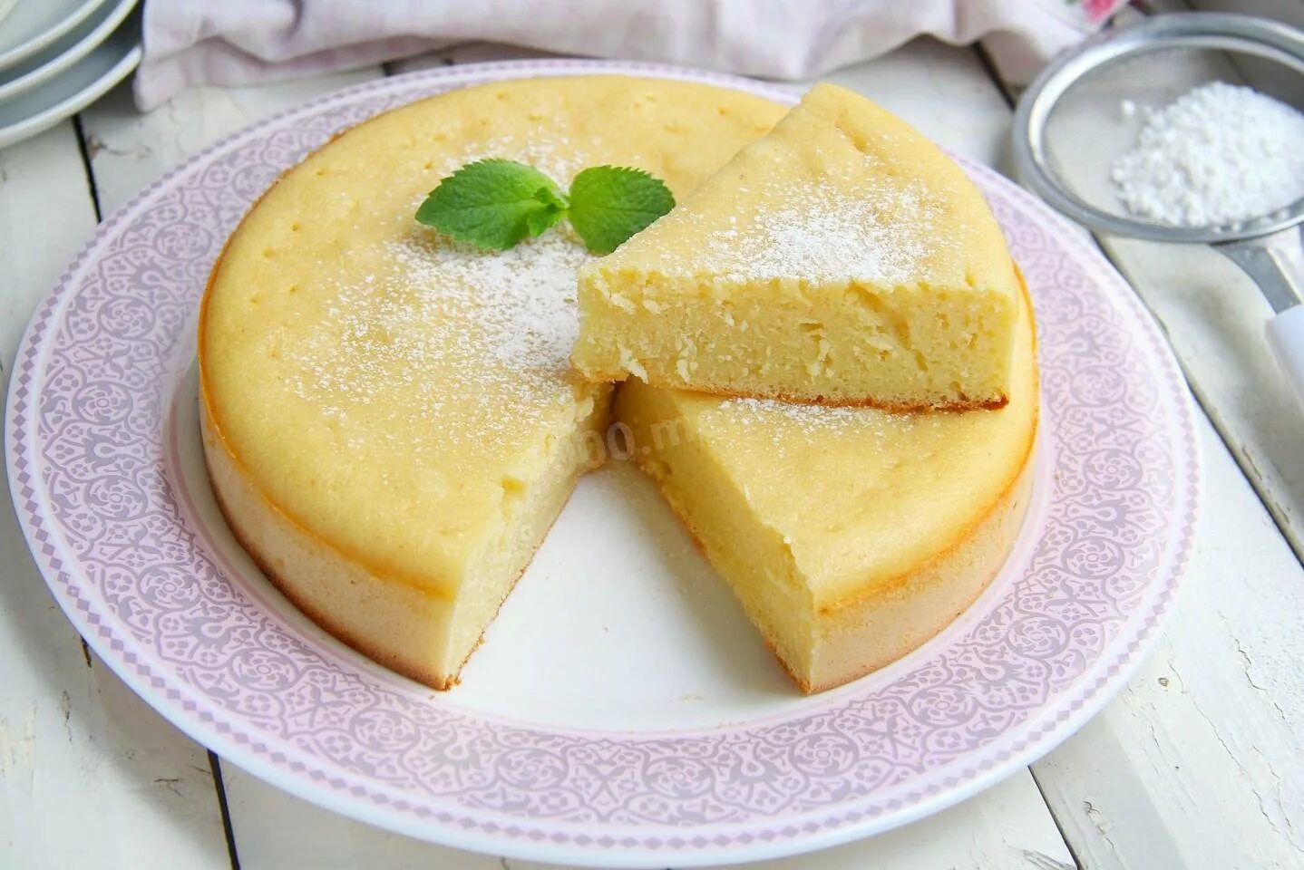 Манника на кефире в мультиварке - вкусный пошаговый рецепт Поварито