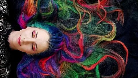 Colorful hair