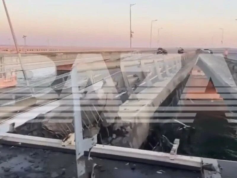 События на крымском мосту сегодня