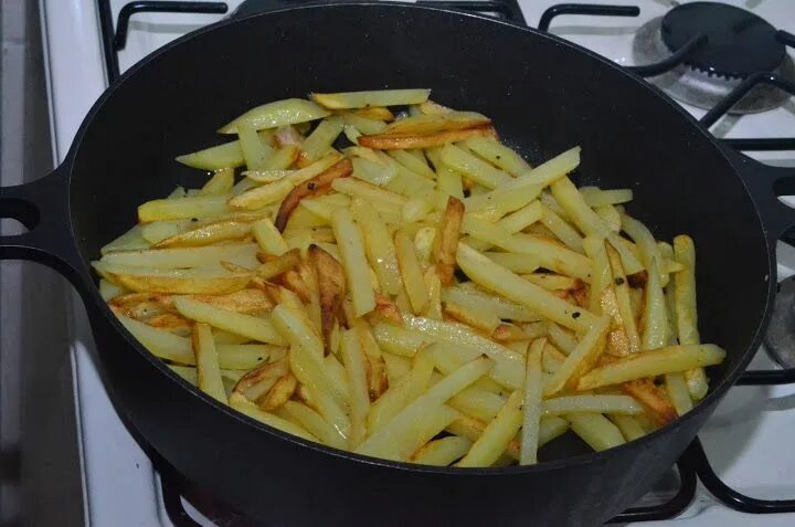 Как вкусно пожарить картошку на сковороде Халва Медиа канал про умный шопинг Д