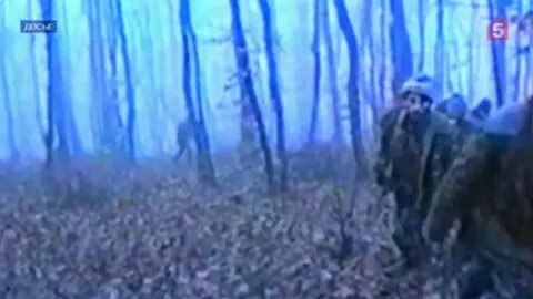 Видео снятое боевиками 6 роты