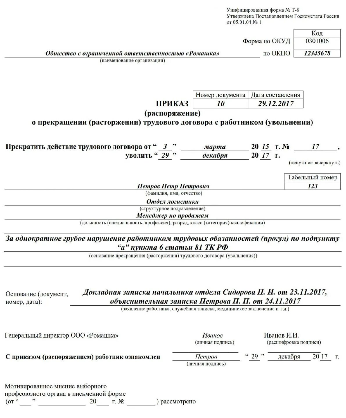 Приказ об увольнении в связи с истечением срока трудового договора. Приказ по увольнению в связи со смертью работника. Приказ на увольнение сотрудника по инициативе работодателя. Приказ об увольнении с истечением срока трудового договора. Приказ об увольнении ознакомить работника