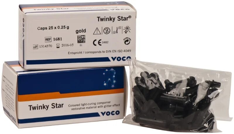Twinky Star-набор (40 компьюл х 0,25г), VOCO. Twinky Star пломбировочный материал. Twinky Star VOCO.