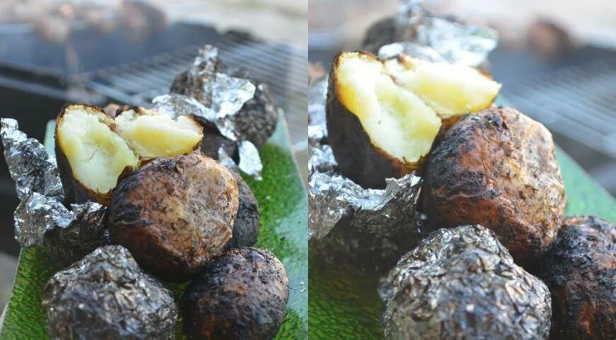 Печеная картошка в углях. Печёный картофель на углях. Запеченная картошка на углях. Запеченная картошка в костре.