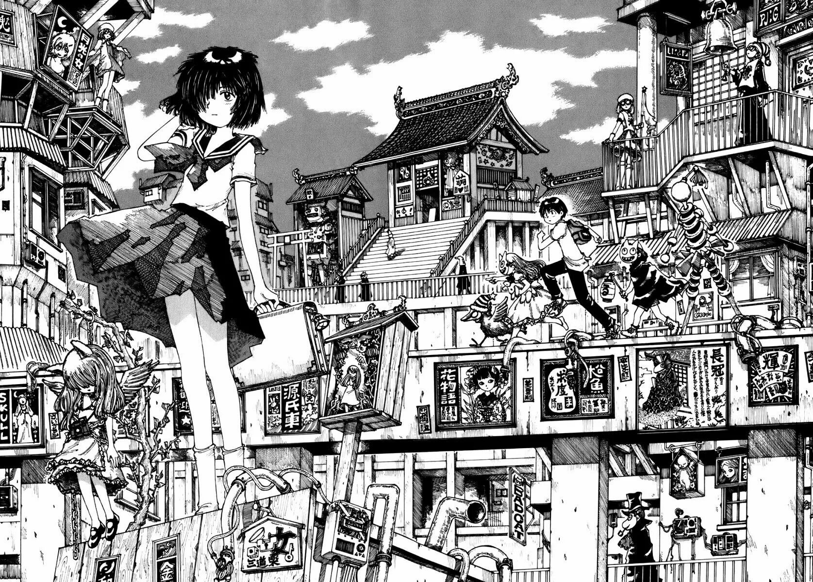 Загадочная девочка x. Урабэ микото. урабэ микото манга. nazo no kanojo x манга. загадочная девушка х цубаки.