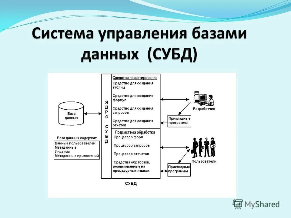 Данные используемые для управления данными это. Система управления базами данных схема. База данных система управления базы данных. Основные функции СУБД схема. Прикладное по механизмы хранения данных база данных СУБД.