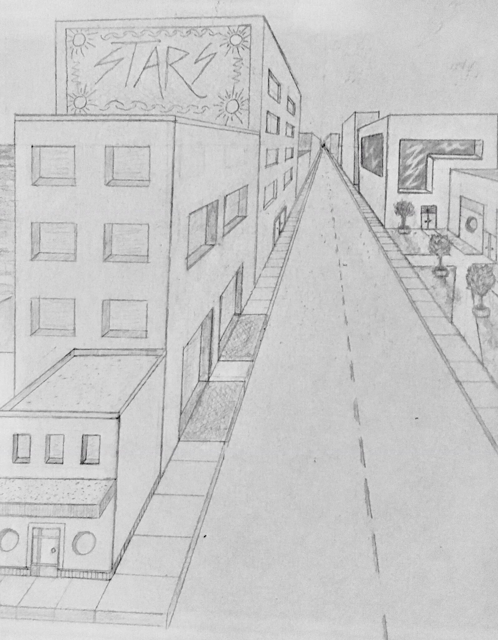 Перспектива рисунок. Перспектива карандашом. Современный город карандашом. Город в перспективе карандашом. Рисунок нарисовать улицу