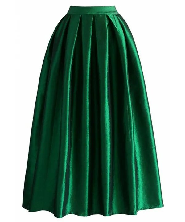 Юбка зеленая. Зеленая атласная юбка. Темно зеленая юбка. Длинная зеленая юбка.