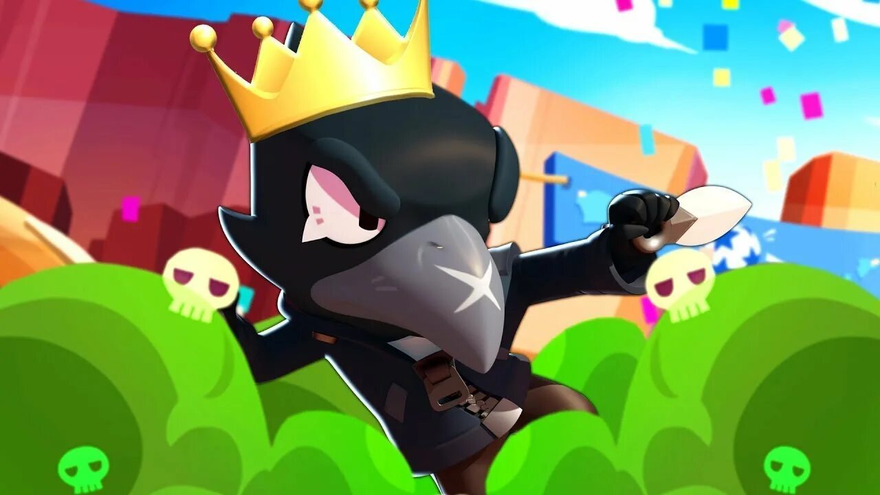 Ворон Браво старс. Ворон из Brawl Stars. Crow из БРАВЛ старс. Ворон Феникс Браво старс. Ворон из бравла картинка