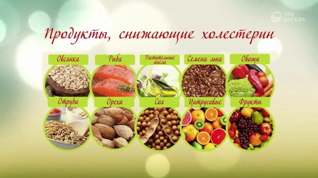 Какие продукты понижает уровень