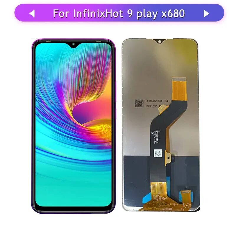 Экран на infinix hot 30