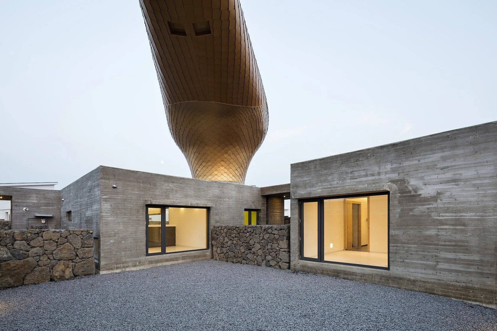 Wind house. Wind house. Breeze house. Ниижб архитектурный бетон. Дом проекты тайланде.