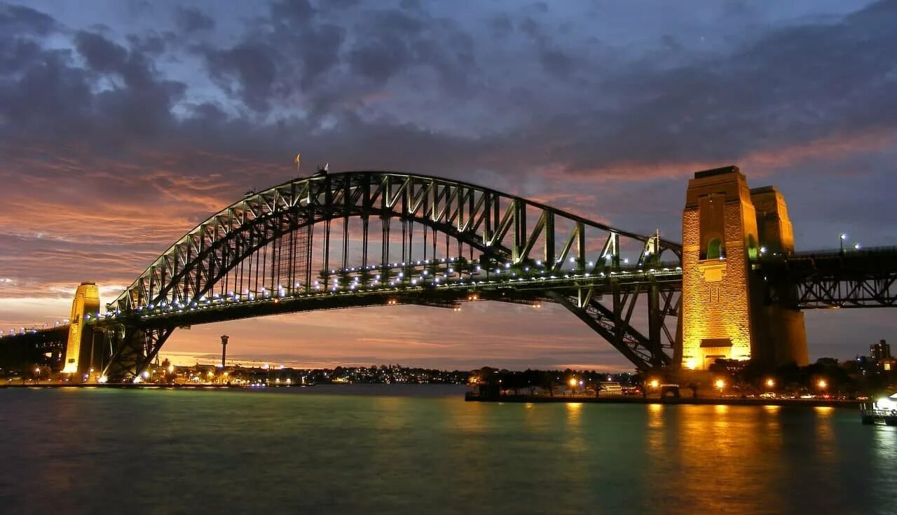 Сиднейский мост Харбор-бридж. Мост Харбор бридж в Австралии. Сиднейский Харбор-бридж, Австралия. Сиднейский арочный мост Харбор-бридж..