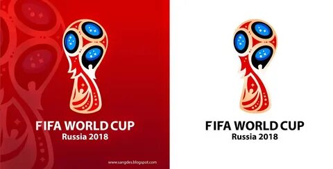 Logo Fifa World Cup Russia 2018 SangDesStock.