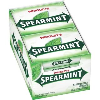 Жевательная резинка wrigley s spearmint