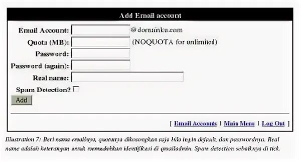 Add your email